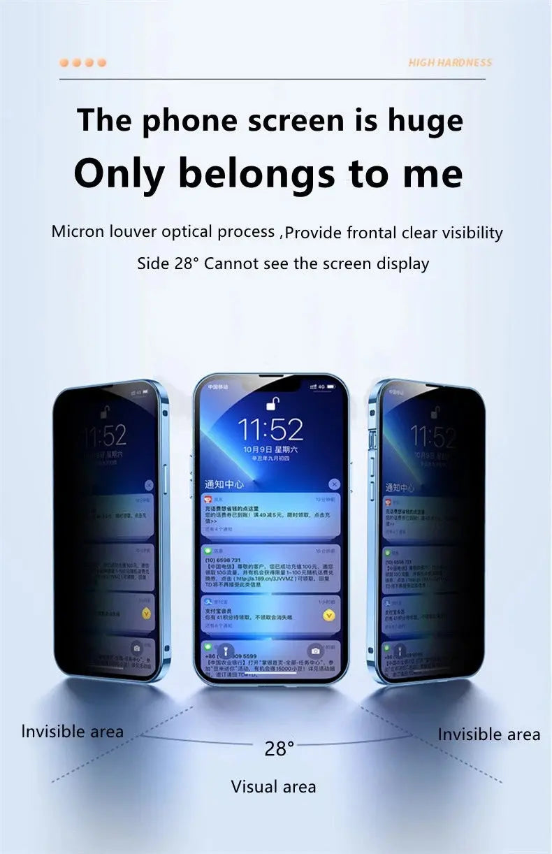 Coque de Téléphone Anti-Privacy MAGNETO