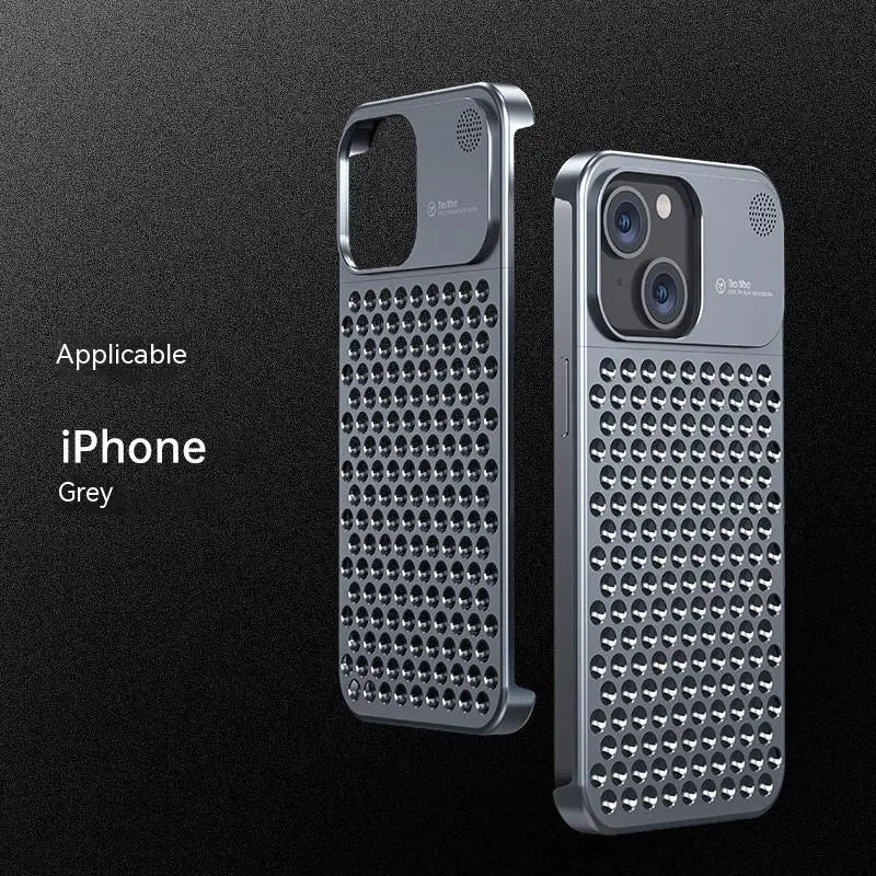 Coque de Téléphone Aromathérapie PROTECTA Gray-Iphone14pro