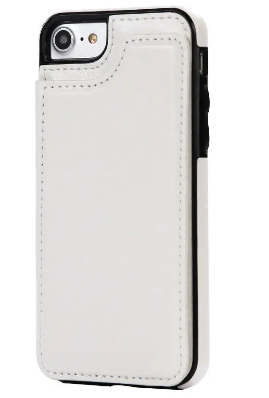 Coque de Téléphone Cuir Protectrix White-IPhone6SP or 6P