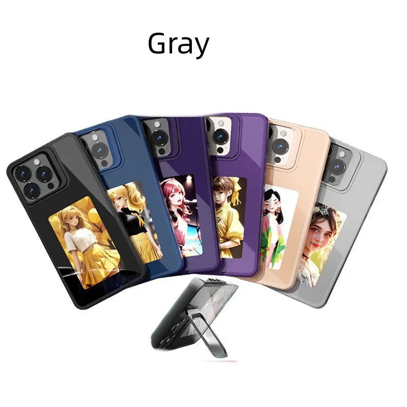 Coque de Téléphone E-Ink BERAL Gray-IPhone13Pro