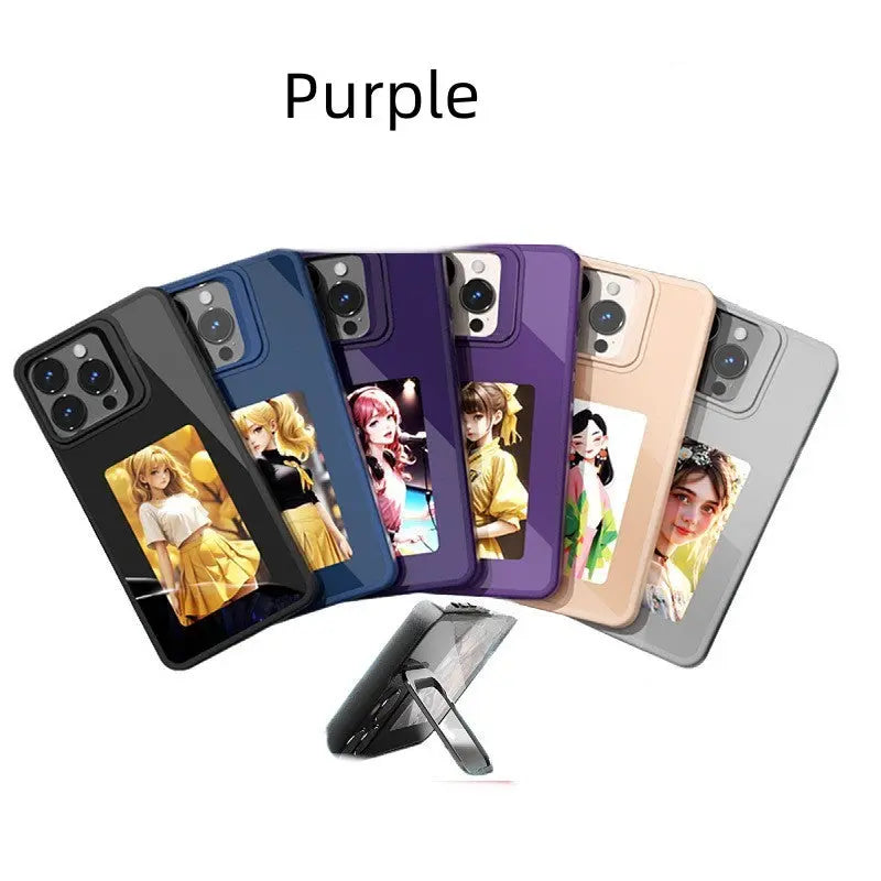 Coque de Téléphone E-Ink BERAL Purple-IPhone14Pro