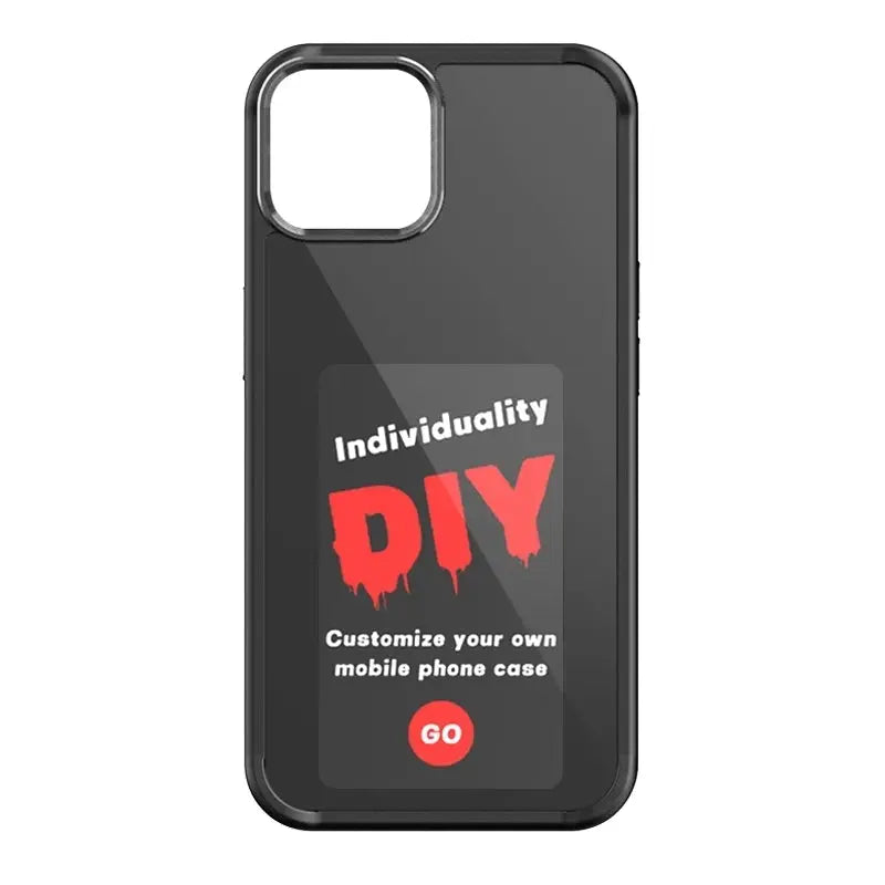 Coque de Téléphone E-Ink Personnalisable ZYNIO Black-Apple 15Promax