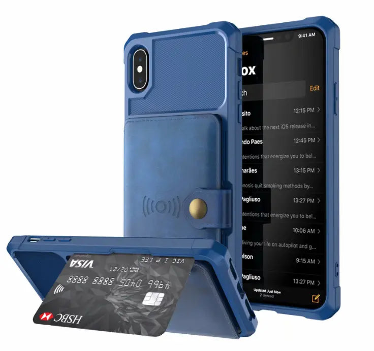 Coque de Téléphone Magnétique PROTEX blue-IphoneX Xs