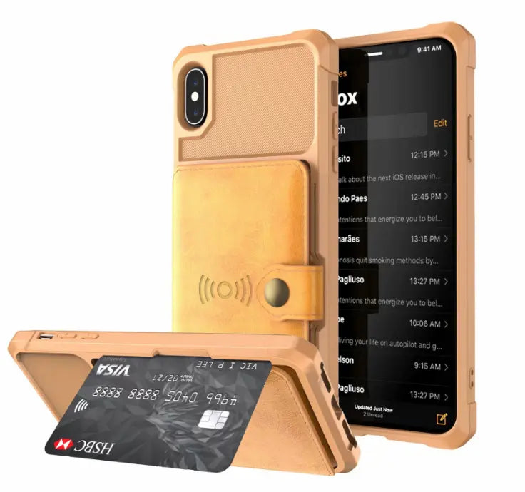 Coque de Téléphone Magnétique PROTEX Golden-S20