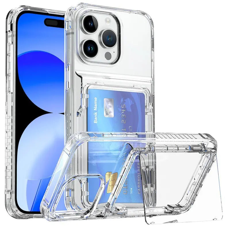 Coque de Téléphone Multifonction ZENITH Transparent-Iphone11 Pro MAX