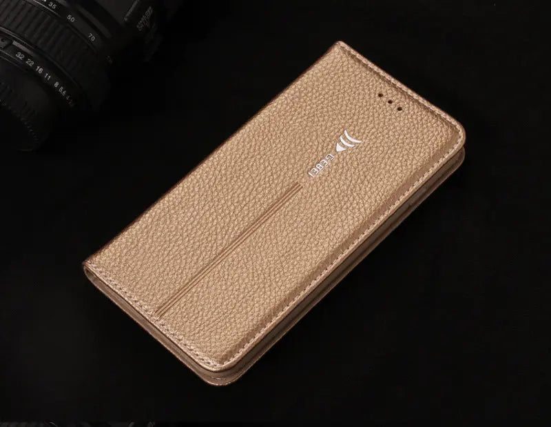 Coque de Téléphone Portefeuille FABIOUS Khaki-IPhoneXS