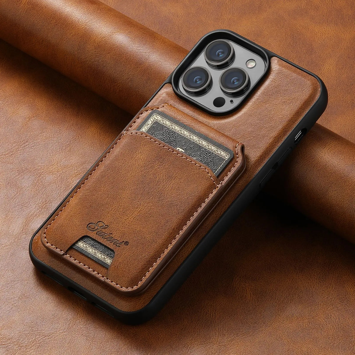 Coque de Téléphone Protection Magnétique MAGSAFE Brown-IPhone12Pro