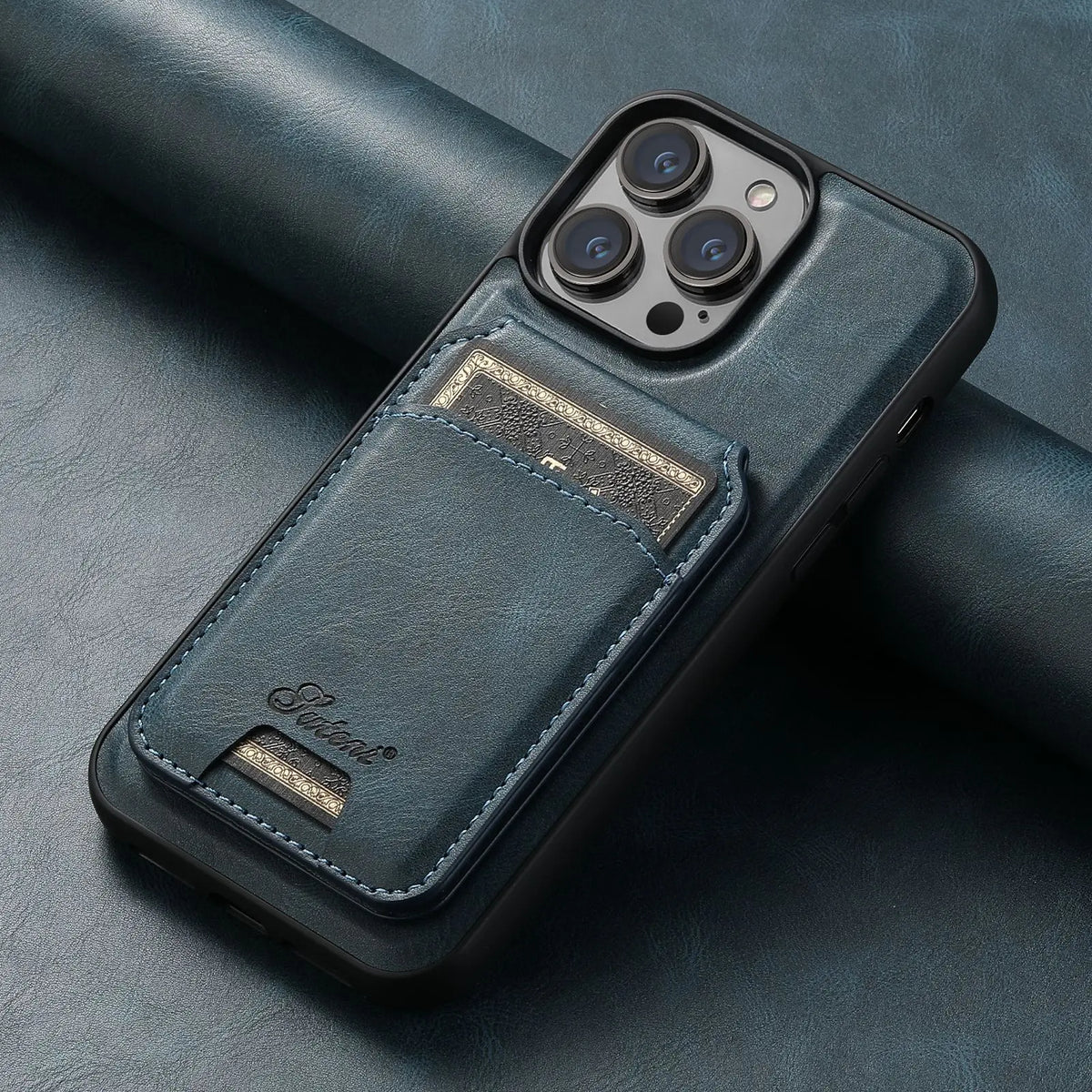 Coque de Téléphone Protection Magnétique MAGSAFE Blue-IPhone12Pro