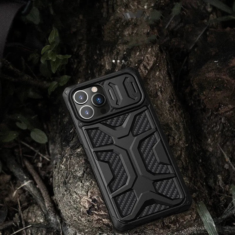 Coque de Téléphone Résistante XPROMA Black-IPhone13Pro