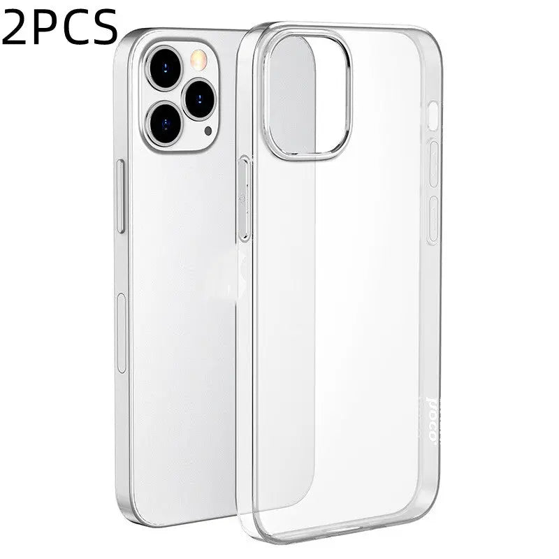 Coque de Téléphone Transparente LUMINA Transparent 2PCS-IPhone13Promax