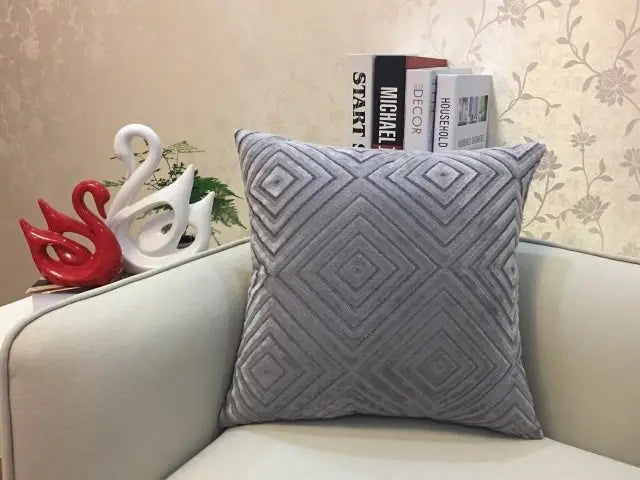 Coussin Canapé Flanelle ZEO N-55cmX55cm