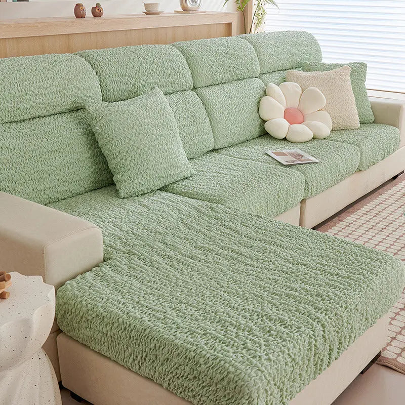 Housse Assise Canapé Extensible SERENE Mint Green-Big Backrest