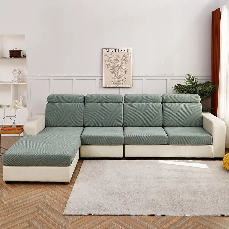 Housse Assise Canapé Moderne JACQUA Pine Green-Three