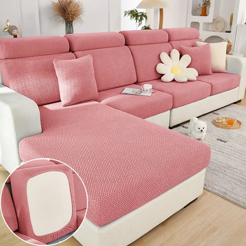 Housse Assise Canapé Rétro BLOSSOM Cherry Blossom Pink-Backrest M