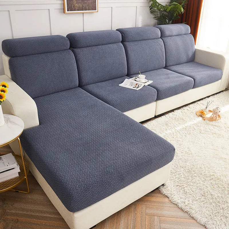 Housse Assise Canapé Universelle LAPEO Dark Gray-Plus Size-M