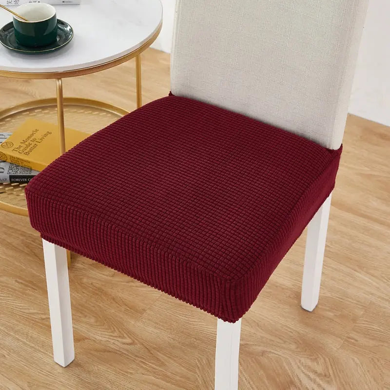 Housse Assise Chaise Extensible **VELISO** Lafite Red-Universal Size