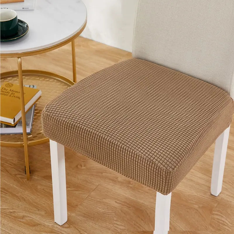Housse Assise Chaise Extensible **VELISO** Camel-Universal Size