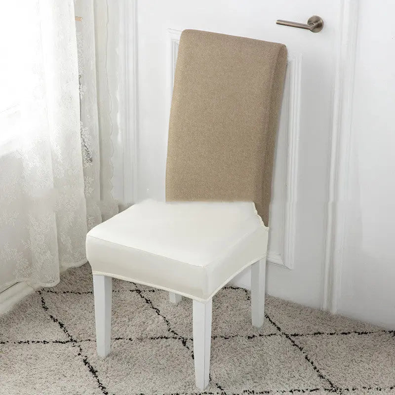 Housse Assise Chaise Imperméable PU NOMINO Off white
