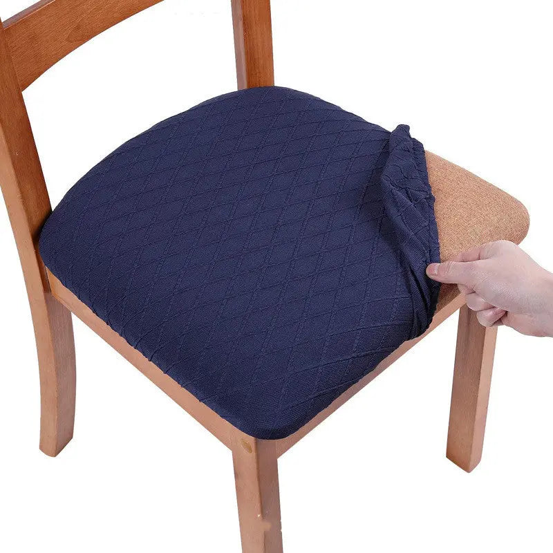 Housse Assise Chaise Moderne JARLINA Navy Blue