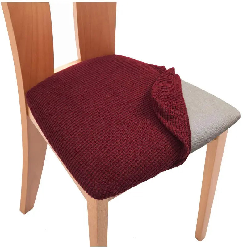 Housse Assise Chaise Moderne ZEFIRA Red wine