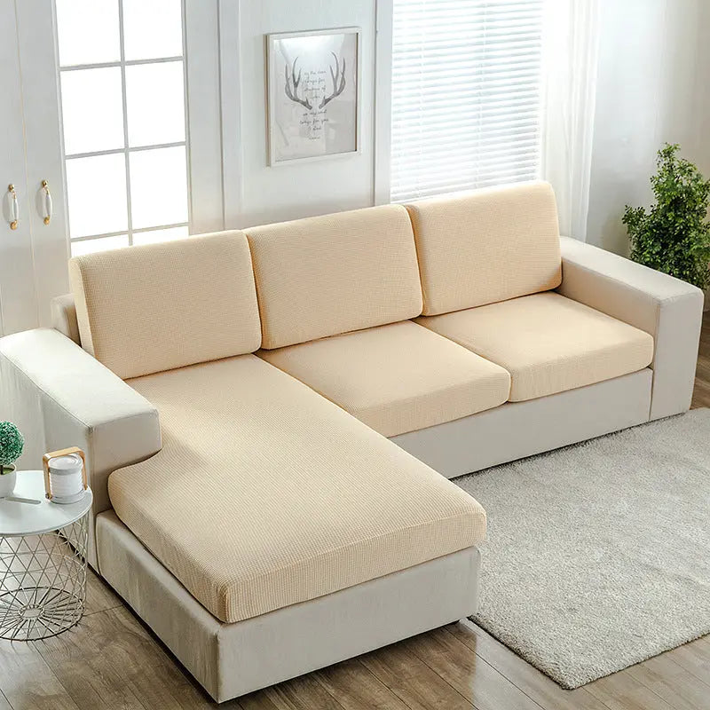Housse Assise Imperméable CIRCLE Beige-Pillow cover