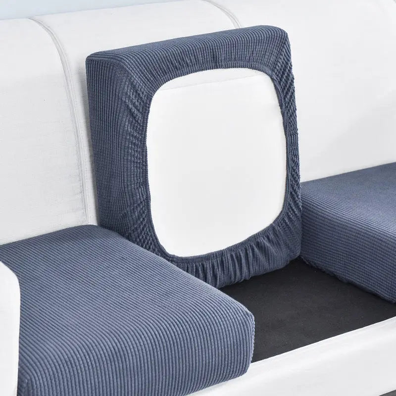 Housse Assise Stretch Poly KLEAN Grey blue-M