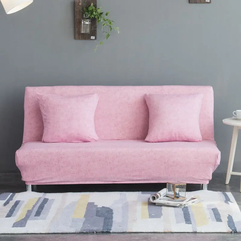 Housse BZ Canapé Lin UNIKLIN Pink-160 to 90cm