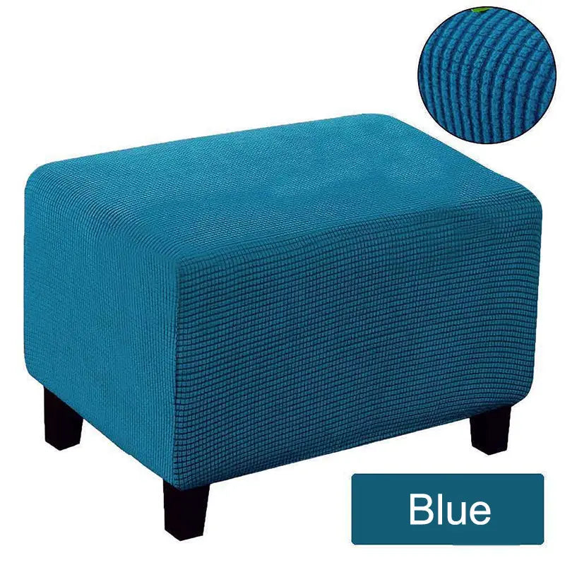 Housse Banquette Velours Élastique SOFIUM Blue-S