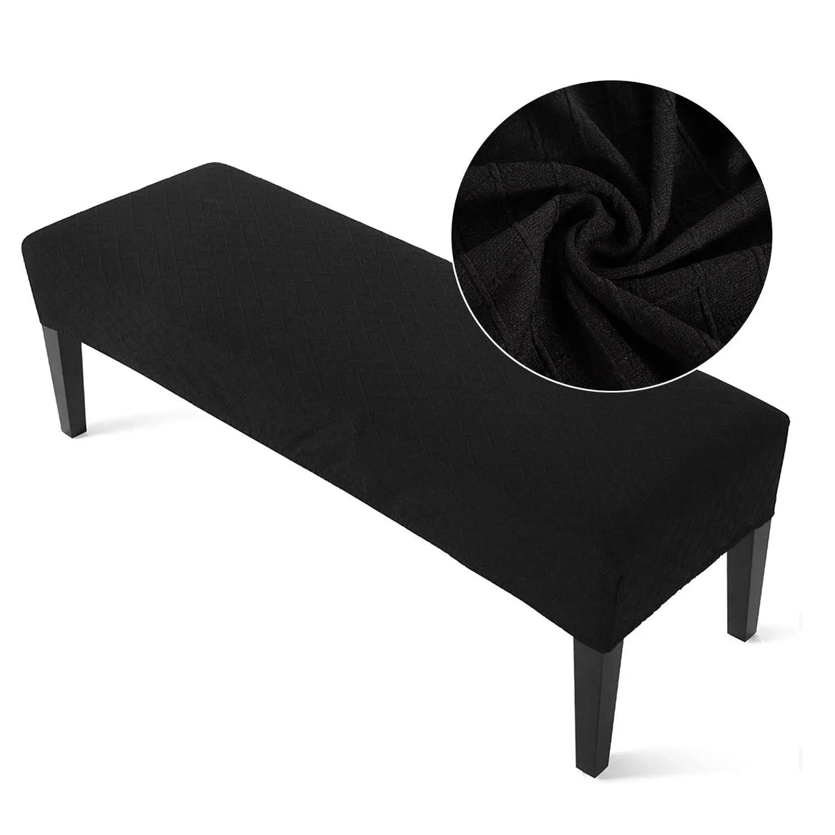 Housse Banquette Velours Extensible VELVBEN Housse de France