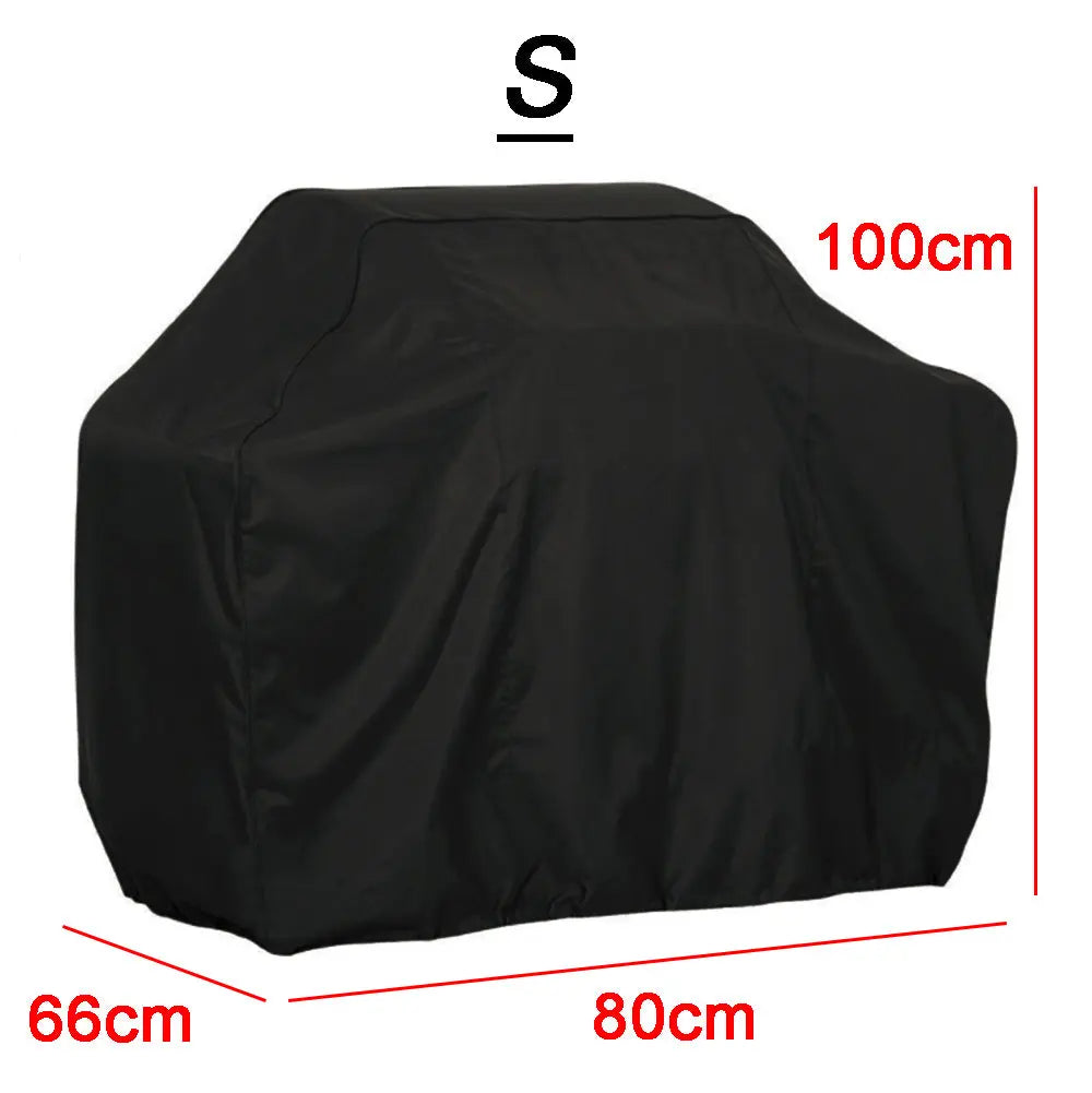 Housse Barbecue Oxford Waterproof NEVIA Black-80x66x100cm