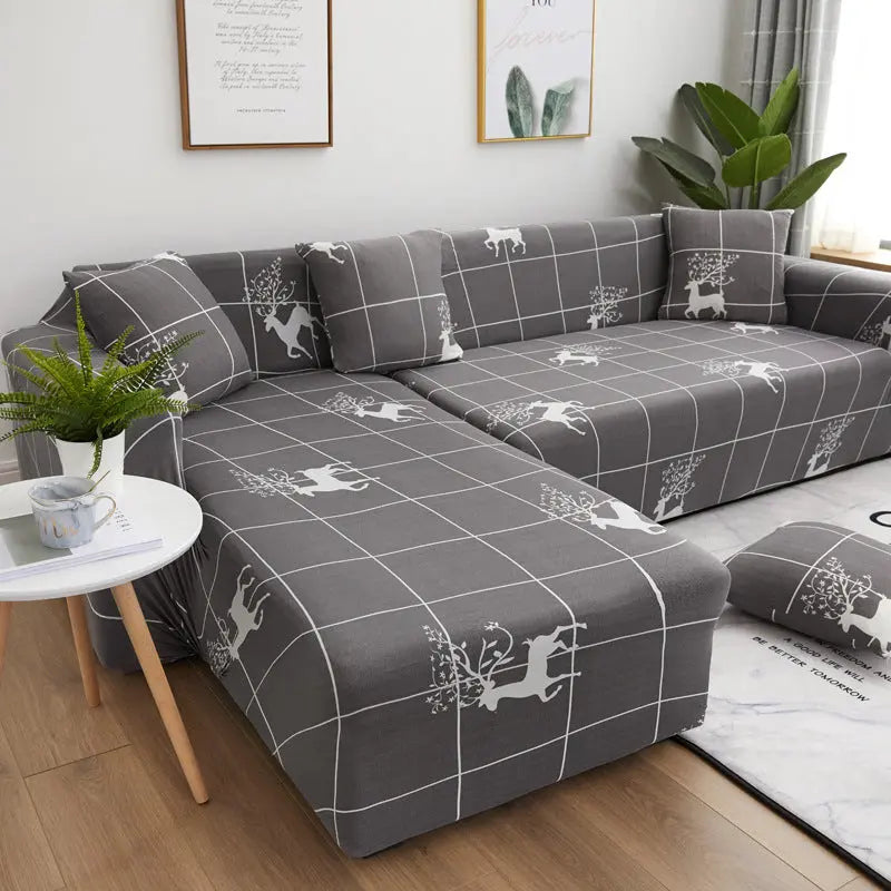 Housse Canapé Classique STRIFO 3 color-Double