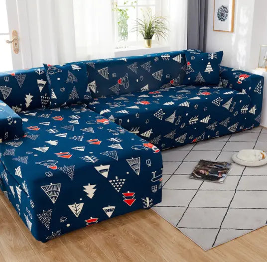 Housse Canapé Extensible ALLIVA Christmas tree-145x185cm 2Seat