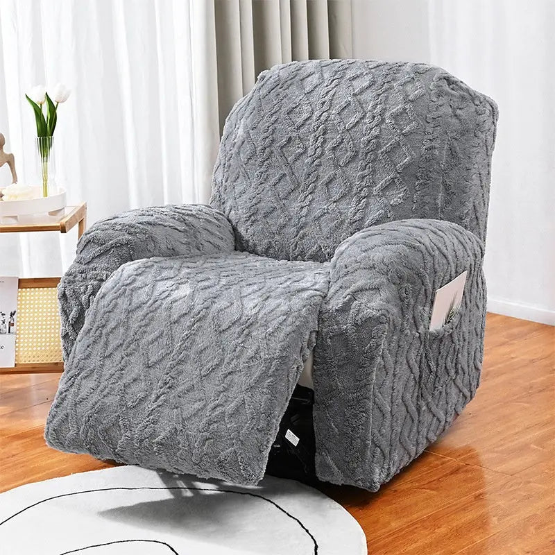 Housse Canapé Moderne CHIVOV Light Gray-Double 1 Set Extra Large