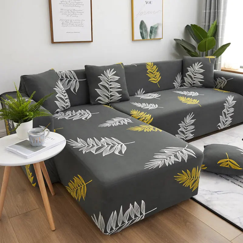 Housse Canapé Moderne GeometricFLO Fstyle-90to140cm