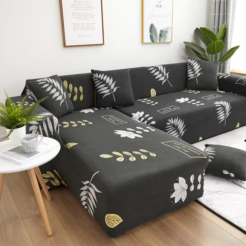 Housse Canapé Moderne GeometricFLO Hstyle-235to300cm