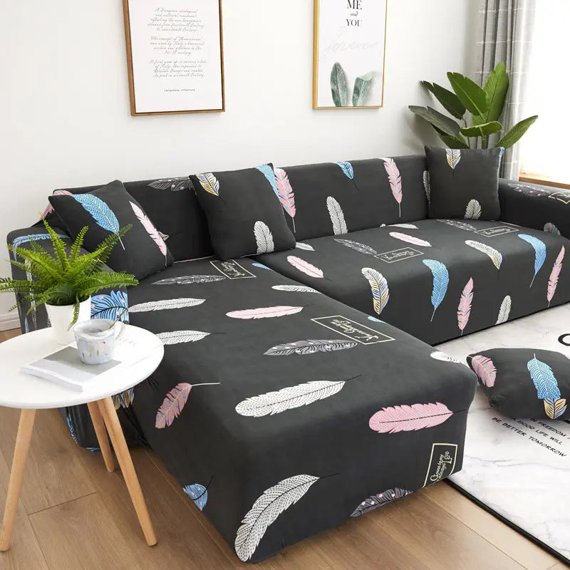 Housse Canapé Moderne GeometricFLO Istyle-145to185cm