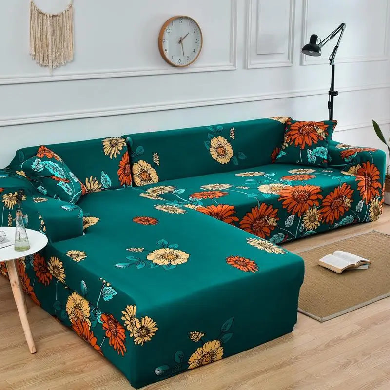 Housse Canapé Moderne NOVALUX All flowers bloom-Double 145to190