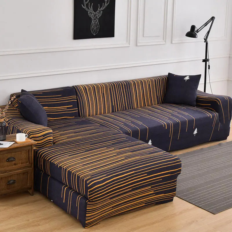 Housse Canapé Moderne NOVALUX Fireworks tree-Double 145to190