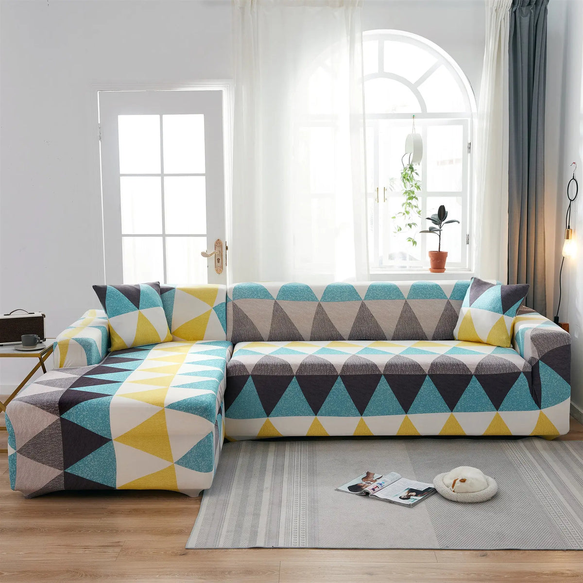 Housse Canapé Moderne SILKXO Clal-Three