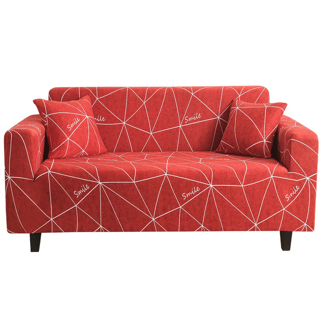 Housse Canapé Moderne Serena Classic red-M