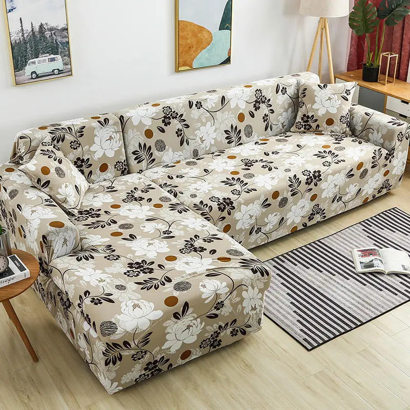 Housse Canapé Modulaire SOFANGEO Pollen family-235to300cm