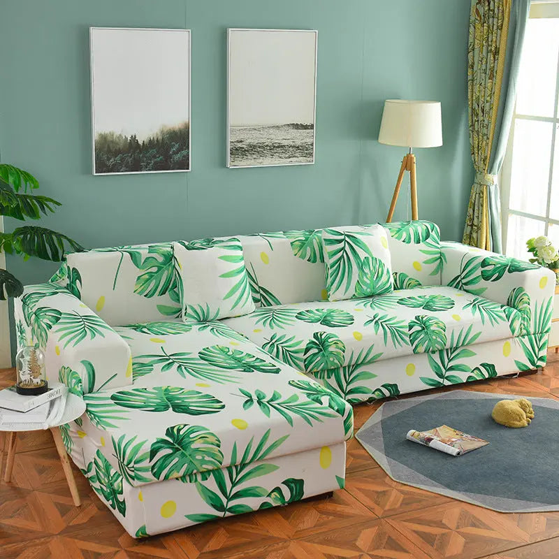 Housse Canapé Modulaire SOFANGEO Full of spring-185to230cm