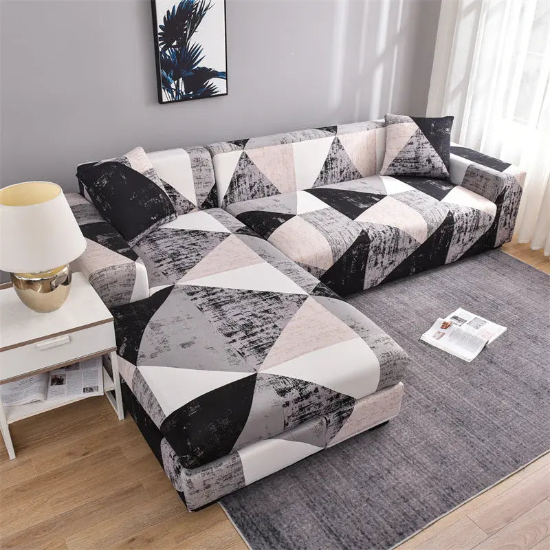 Housse Canapé Multistyle EMMA Simple Triangle-Double Seat