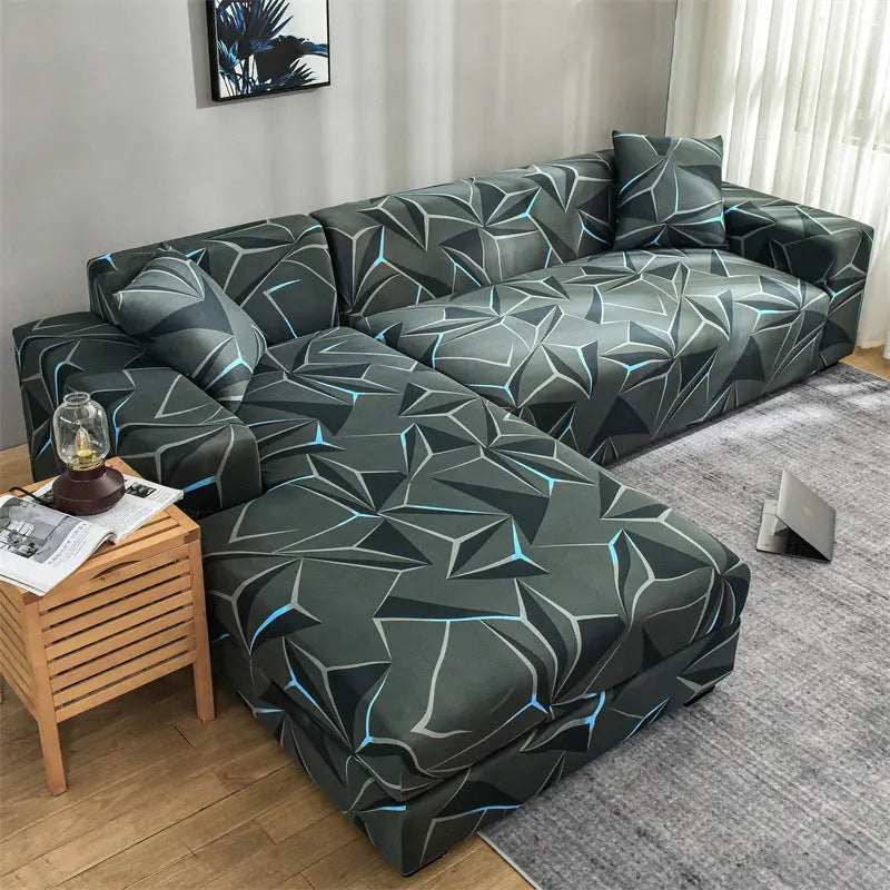 Housse Canapé Multistyle EMMA Science Fiction Blue-Single Seat