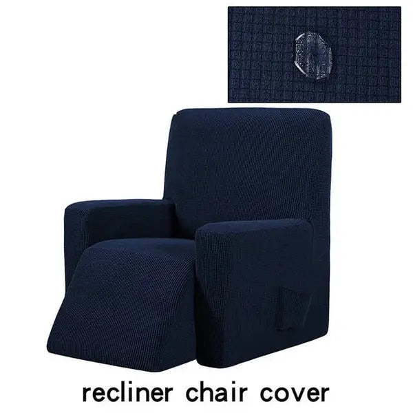 Housse Canapé Relax Imperméable STYLO Navy Blue