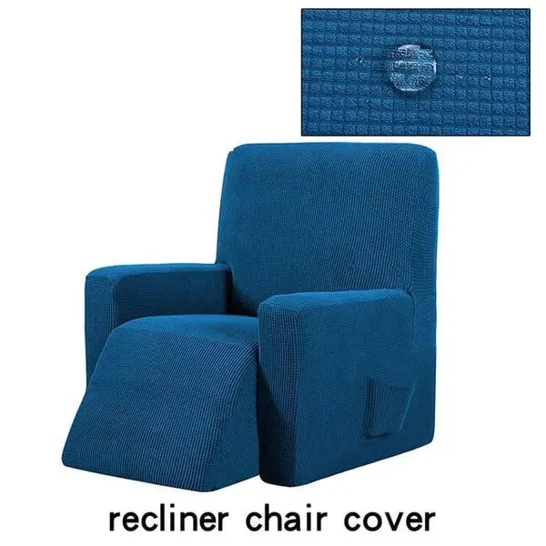 Housse Canapé Relax Imperméable STYLO Blue