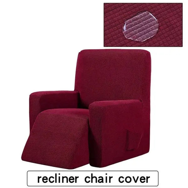 Housse Canapé Relax Imperméable STYLO Red