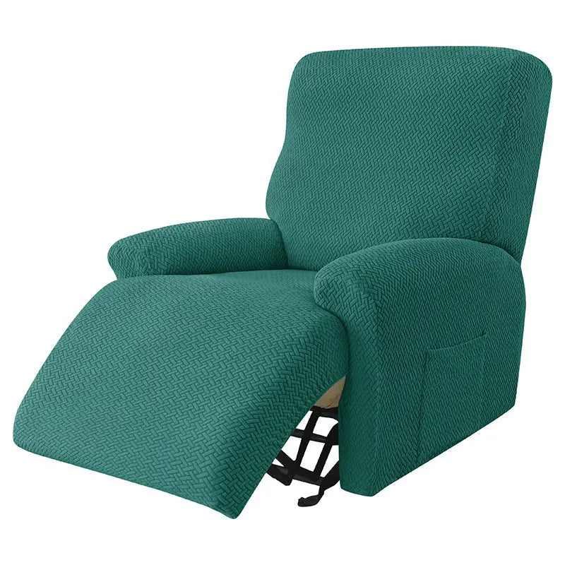 Housse Canapé Relax Moderne VELASI 22 Emerald Green-Four Pieces
