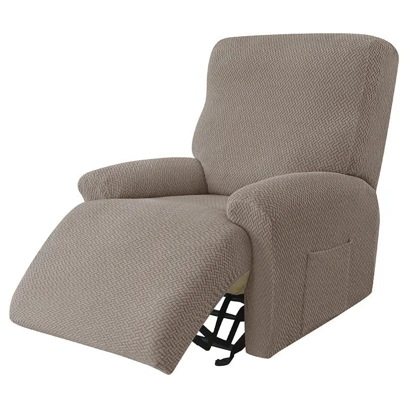 Housse Canapé Relax Moderne VELASI 02 Khaki-Three person seat