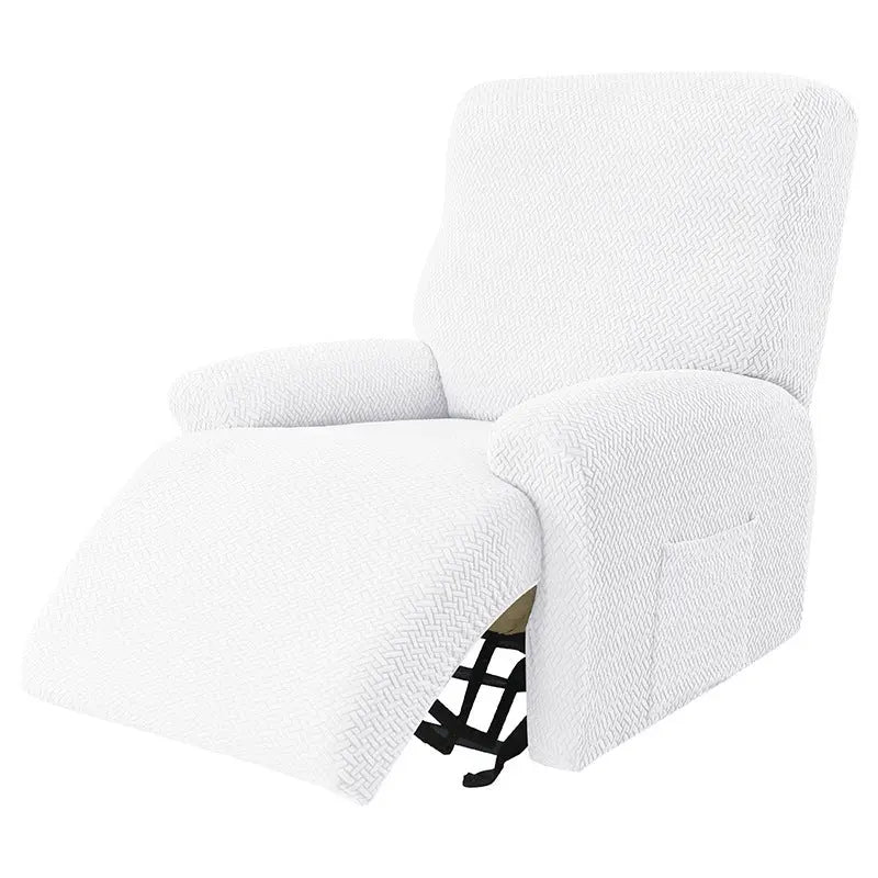 Housse Canapé Relax Moderne VELASI 23 White-Four person seating